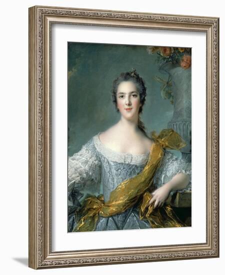 Marie Louise Thérèse Victoire of France (1733-179)-Jean-Marc Nattier-Framed Giclee Print