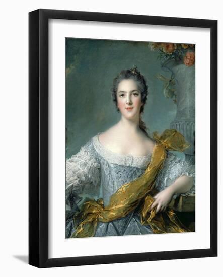 Marie Louise Thérèse Victoire of France (1733-179)-Jean-Marc Nattier-Framed Giclee Print