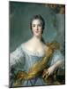 Marie Louise Thérèse Victoire of France (1733-179)-Jean-Marc Nattier-Mounted Giclee Print
