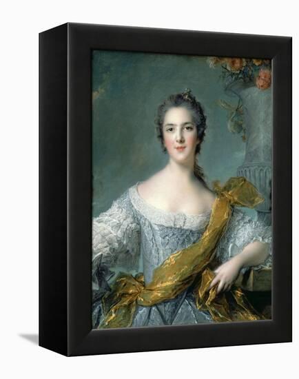 Marie Louise Thérèse Victoire of France (1733-179)-Jean-Marc Nattier-Framed Premier Image Canvas