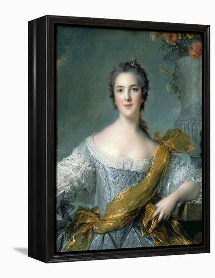 Marie Louise Thérèse Victoire of France (1733-179)-Jean-Marc Nattier-Framed Premier Image Canvas
