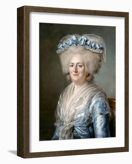 Marie Louise Thérèse Victoire of France (1733-179)-Adélaïde Labille-Guiard-Framed Giclee Print