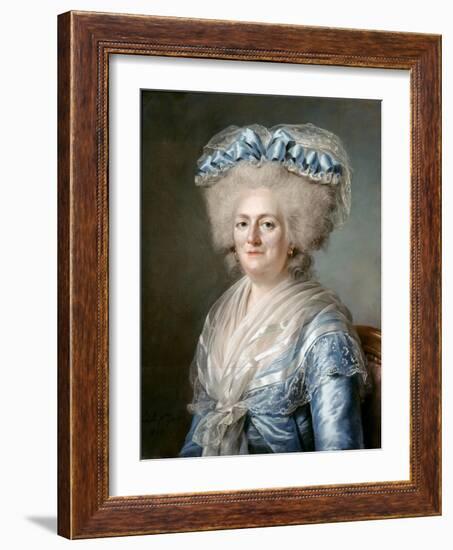 Marie Louise Thérèse Victoire of France (1733-179)-Adélaïde Labille-Guiard-Framed Giclee Print