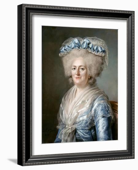 Marie Louise Thérèse Victoire of France (1733-179)-Adélaïde Labille-Guiard-Framed Giclee Print