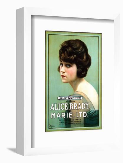 Marie, Ltd. - 1919-null-Framed Giclee Print