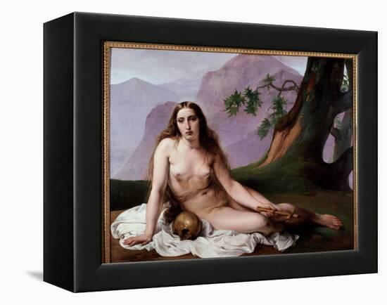 Marie Madeleine Penitente (Penitent Mary Magdalene) Painting by Francesco Hayez (1791-1882) 1825 Di-Francesco Hayez-Framed Premier Image Canvas