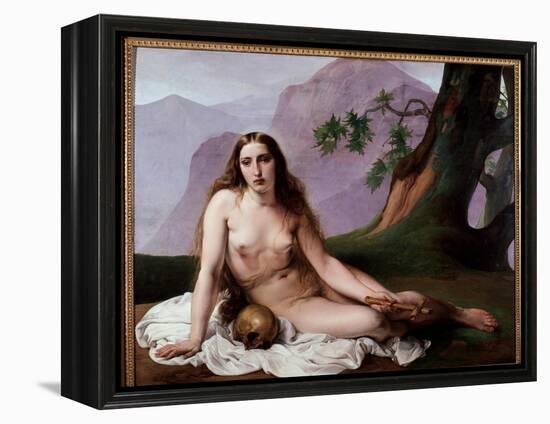 Marie Madeleine Penitente (Penitent Mary Magdalene) Painting by Francesco Hayez (1791-1882) 1825 Di-Francesco Hayez-Framed Premier Image Canvas