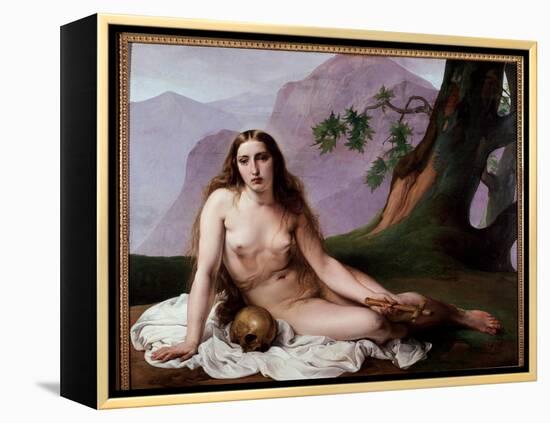 Marie Madeleine Penitente (Penitent Mary Magdalene) Painting by Francesco Hayez (1791-1882) 1825 Di-Francesco Hayez-Framed Premier Image Canvas