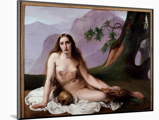 Marie Madeleine Penitente (Penitent Mary Magdalene) Painting by Francesco Hayez (1791-1882) 1825 Di-Francesco Hayez-Mounted Giclee Print