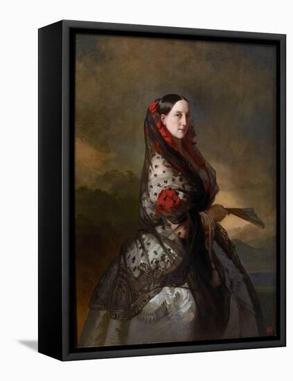Marie Nikolaievna De Russie (1819-1876) - Grand Duchess Maria Nikolaevna of Russia (1819-1876), Duc-Franz Xaver Winterhalter-Framed Premier Image Canvas