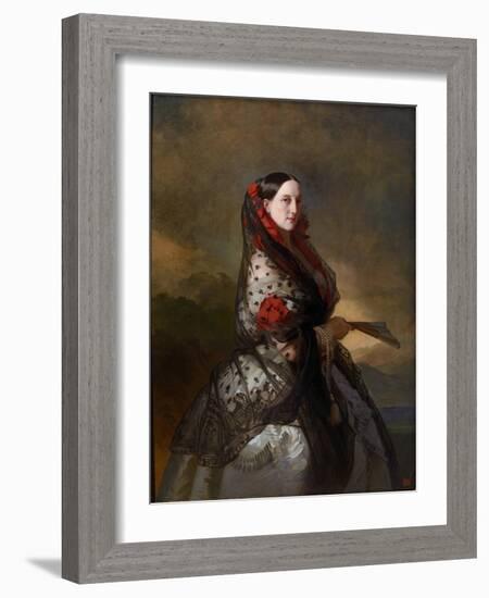 Marie Nikolaievna De Russie (1819-1876) - Grand Duchess Maria Nikolaevna of Russia (1819-1876), Duc-Franz Xaver Winterhalter-Framed Giclee Print