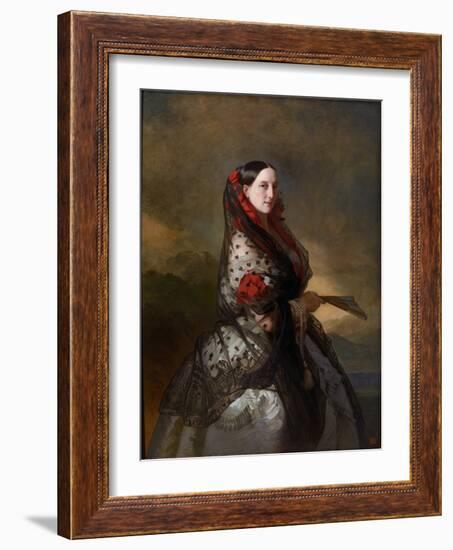 Marie Nikolaievna De Russie (1819-1876) - Grand Duchess Maria Nikolaevna of Russia (1819-1876), Duc-Franz Xaver Winterhalter-Framed Giclee Print