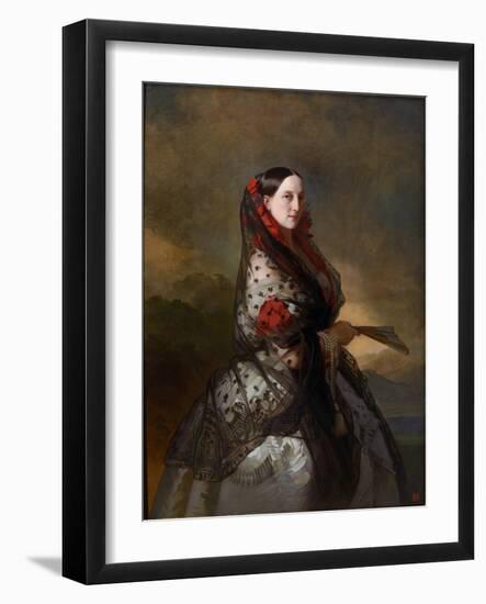 Marie Nikolaievna De Russie (1819-1876) - Grand Duchess Maria Nikolaevna of Russia (1819-1876), Duc-Franz Xaver Winterhalter-Framed Giclee Print