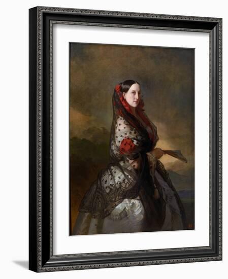 Marie Nikolaievna De Russie (1819-1876) - Grand Duchess Maria Nikolaevna of Russia (1819-1876), Duc-Franz Xaver Winterhalter-Framed Giclee Print