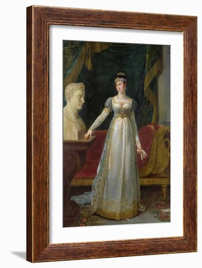 Marie Pauline Bonaparte (1780-1825) Princess Borghese, 1808-Robert Lefevre-Framed Giclee Print