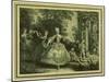 Marie Sallé-Nicolas Lancret-Mounted Giclee Print