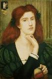 The Lady Prays-Desire (W/C and Gold Paint on Paper)-Marie Spartali Stillman-Framed Giclee Print