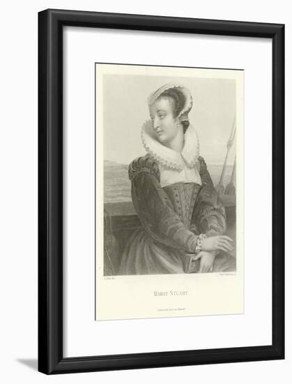 Marie Stuart-Alphonse Marie de Neuville-Framed Giclee Print