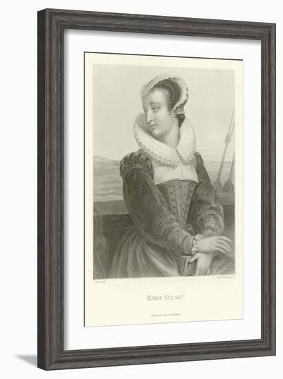 Marie Stuart-Alphonse Marie de Neuville-Framed Giclee Print