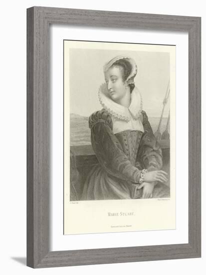 Marie Stuart-Alphonse Marie de Neuville-Framed Giclee Print