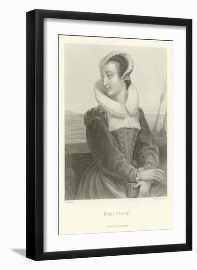 Marie Stuart-Alphonse Marie de Neuville-Framed Giclee Print