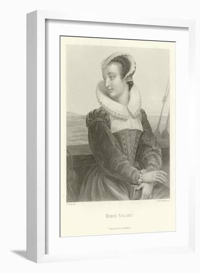 Marie Stuart-Alphonse Marie de Neuville-Framed Giclee Print