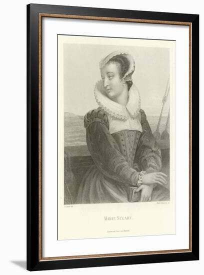 Marie Stuart-Alphonse Marie de Neuville-Framed Giclee Print