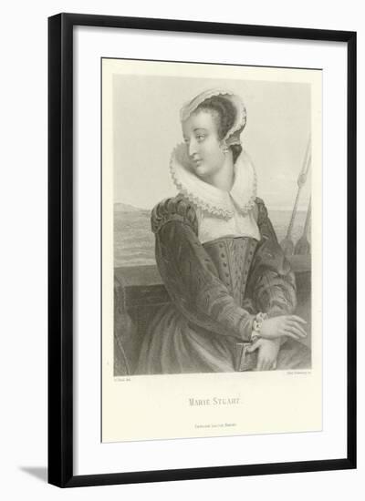 Marie Stuart-Alphonse Marie de Neuville-Framed Giclee Print
