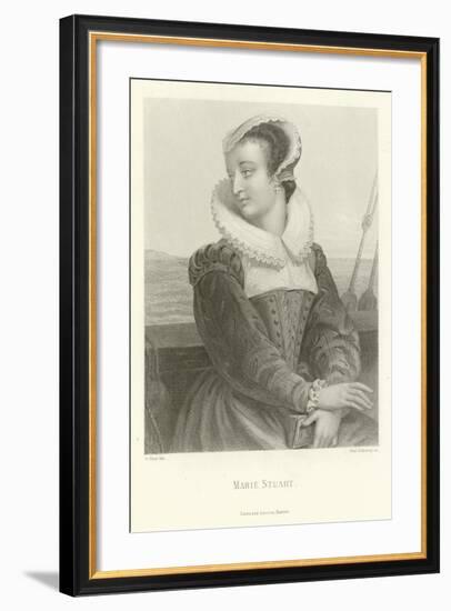 Marie Stuart-Alphonse Marie de Neuville-Framed Giclee Print