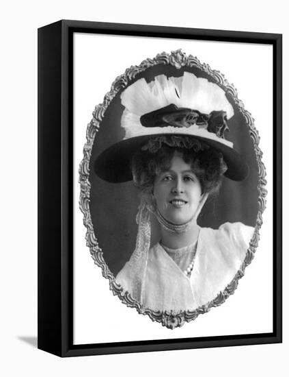 Marie Studholme (1875-193), English Actress, 1900s-W Whiteley-Framed Premier Image Canvas