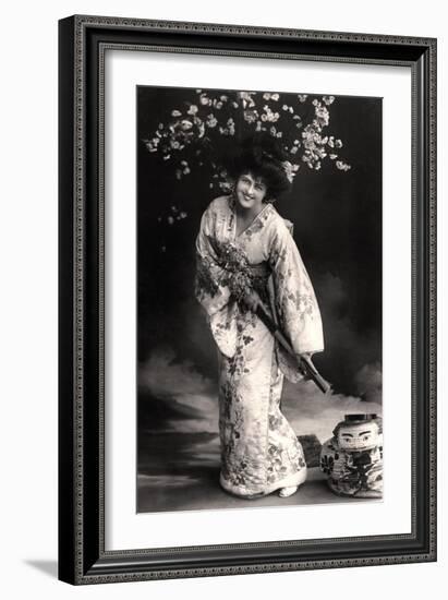 Marie Studholme (1875-193), English Actress, 20th Century-Foulsham and Banfield-Framed Giclee Print