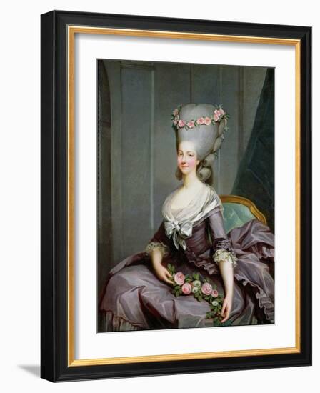 Marie-Therese De Savoie-Carignan (1749-92) Princess of Lamballe-Antoine Francois Callet-Framed Giclee Print