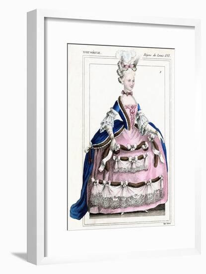 Marie Therese Lamballe-null-Framed Art Print