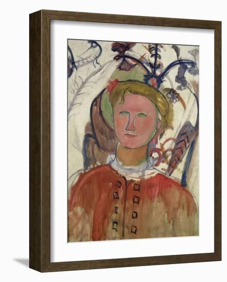 Marie Vassilieff-Amedeo Modigliani-Framed Giclee Print