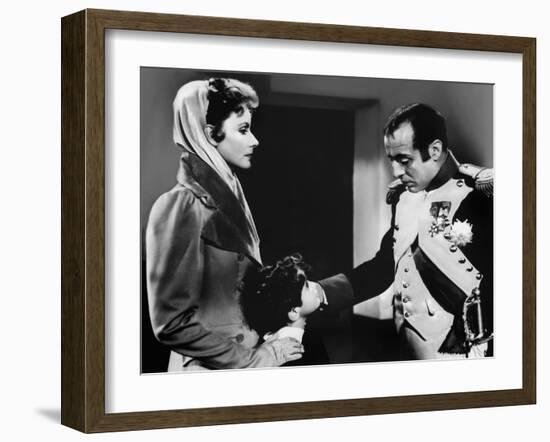 Marie Walewska (Conquest) by Clarence Brown with Greta Garbo and Charles Boyer (dans le role by Nap-null-Framed Photo