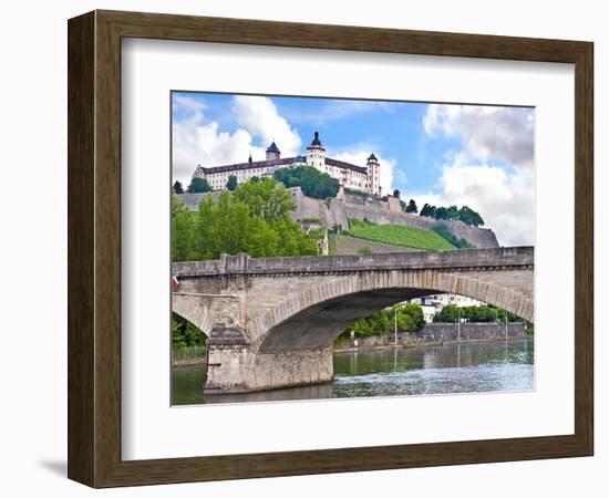 Marienberg Fortress, Wurzburg, Bavaria, Germany-Miva Stock-Framed Photographic Print
