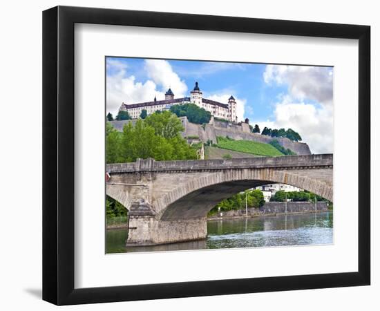 Marienberg Fortress, Wurzburg, Bavaria, Germany-Miva Stock-Framed Photographic Print