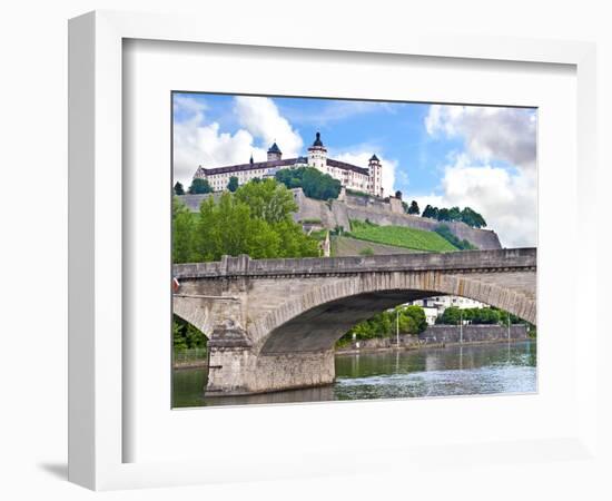 Marienberg Fortress, Wurzburg, Bavaria, Germany-Miva Stock-Framed Photographic Print