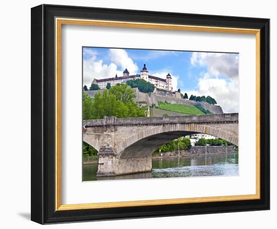 Marienberg Fortress, Wurzburg, Bavaria, Germany-Miva Stock-Framed Photographic Print