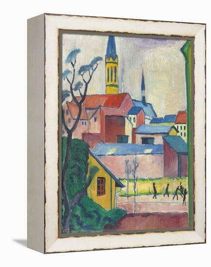 Marienkirche, 1911-August Macke-Framed Premier Image Canvas