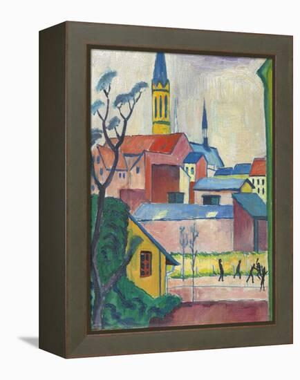 Marienkirche, 1911-August Macke-Framed Premier Image Canvas