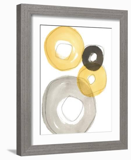 Marigold and Gray-Mary Margaret Briggs-Framed Giclee Print