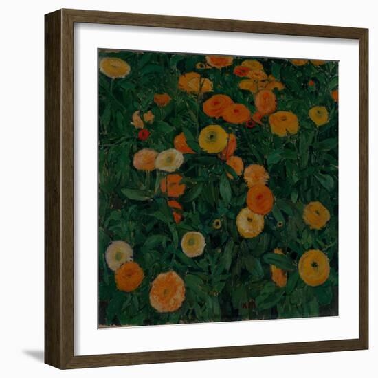 Marigolds, 1909-Koloman Moser-Framed Giclee Print