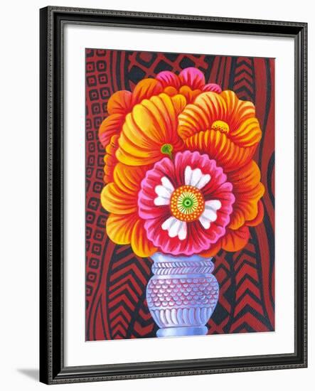 Marigolds, 2014-Jane Tattersfield-Framed Giclee Print