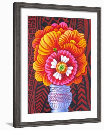 Marigolds, 2014-Jane Tattersfield-Framed Giclee Print