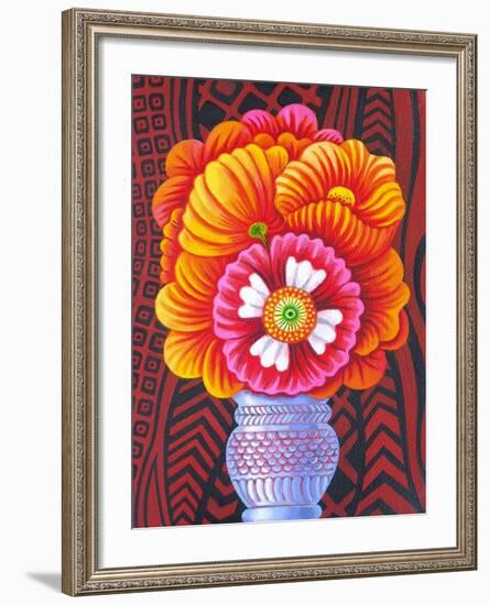 Marigolds, 2014-Jane Tattersfield-Framed Giclee Print