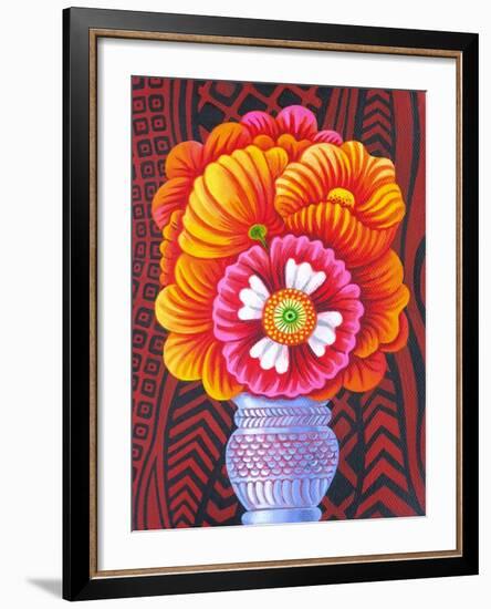 Marigolds, 2014-Jane Tattersfield-Framed Giclee Print