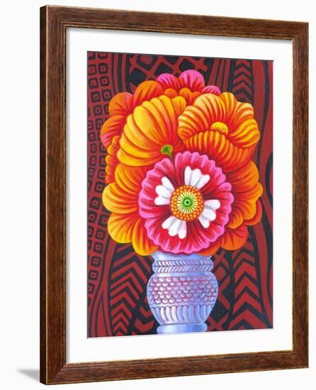 Marigolds, 2014-Jane Tattersfield-Framed Giclee Print