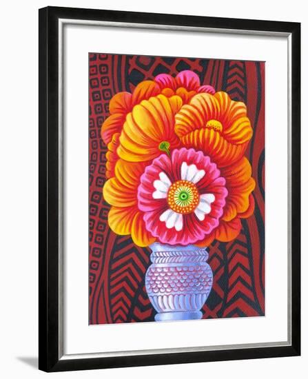 Marigolds, 2014-Jane Tattersfield-Framed Giclee Print