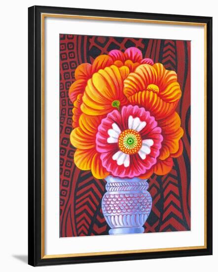 Marigolds, 2014-Jane Tattersfield-Framed Giclee Print